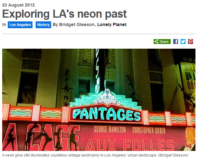 exploring las neon past