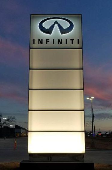 Infiniti Monument Sign